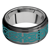 Zirconium + Polish , Polish Finish + Platinum