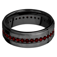 Zirconium + Rockpolish , Polish Finish