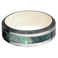 Meteorite + None Finish + Freshwater Mother of Pearl