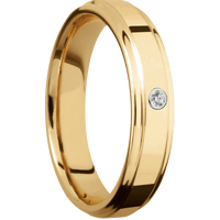 10K Yellow Gold + Polish , Polish Finish