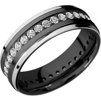 Zirconium + Bead , Polish Finish