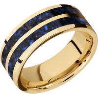 10K Yellow Gold + Polish Finish