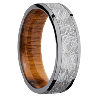 Tantalum + Polish Finish + Desert Iron Wood