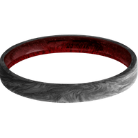 Forged Carbon Fiber + None Finish + Blood Wood