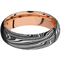 Marble + Acid Finish + 10K Rose Gold