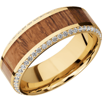 10K Yellow Gold + Polish , Polish Finish
