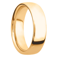 14K Yellow Gold + Polish Finish