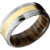 Damascus + Polish Finish + Bocote