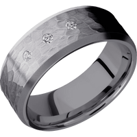 Tantalum + Hammer , Bead Finish