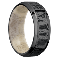 Zirconium + Polish , Polish Finish + Antler