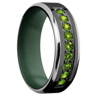 Zirconium + Polish , Polish Finish + Eastern Green