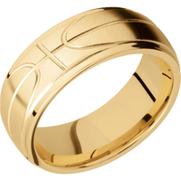 10K Yellow Gold + Anglesatin , Polish Finish