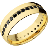 10K Yellow Gold + Polish Finish
