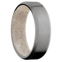 Titanium + Sand , Sand Finish + Antler