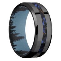 Zirconium + Polish , Polish Finish + Polar Blue