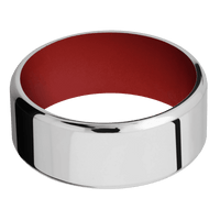 Cobalt Chrome + Polish , Polish Finish + USMC Red