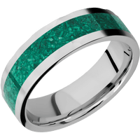 14K White Gold + Rockpolish Finish