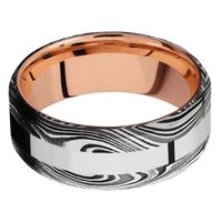Marble + Acid Finish + 14K Rose Gold