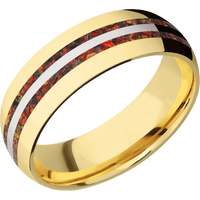 10K Yellow Gold + Polish Finish