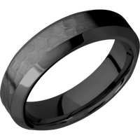 Zirconium + Hammer , Polish Finish