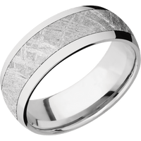 14K White Gold + Polish Finish