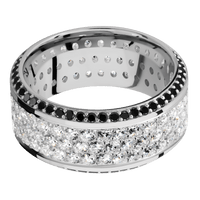 14K White Gold + Polish , Polish Finish
