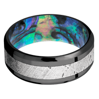 Zirconium + Polish , Polish Finish + Abalone