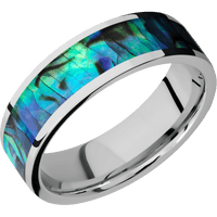 14K White Gold + Polish Finish