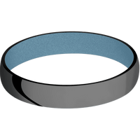 Zirconium + Polish Finish + Polar Blue