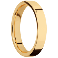 10K Yellow Gold + Polish Finish