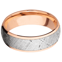 14K Rose Gold + Polish Finish