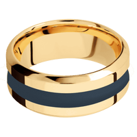 10K Yellow Gold + Polish , Polish Finish