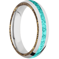 14K White Gold + Polish Finish