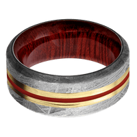 Meteorite + None Finish + Blood Wood