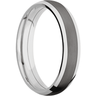 14K White Gold + Polish Finish