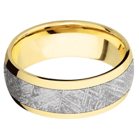 14K Yellow Gold + Polish Finish