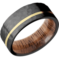 Zirconium + Hammer , Hammer Finish + Koa