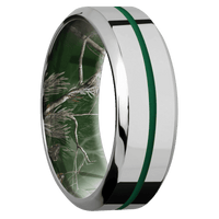 Titanium + Polish , Polish Finish + RealTree APC Green