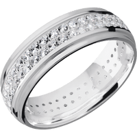 10K White Gold + Polish , Polish Finish