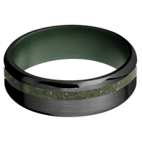 Zirconium + Satin , Polish Finish + Highland Green