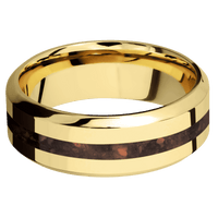 10K Yellow Gold + Polish , Polish Finish