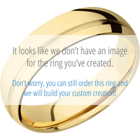 14K Yellow Gold + Polish , Polish Finish