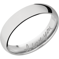 Palladium Silver + Polish Finish