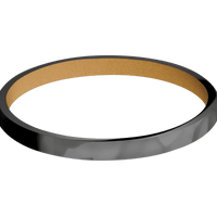 Zirconium + Rockpolish Finish + Gold
