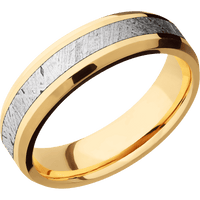 14K Yellow Gold + Polish , Polish Finish