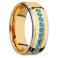 18K Yellow Gold + Polish , Polish Finish