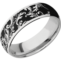10K White Gold + Polish Finish