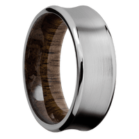 Titanium + Satin , Polish Finish + Walnut