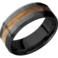 Zirconium + Hammer , Bead Finish