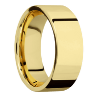 22K Yellow Gold + Polish Finish
